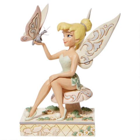 Tinkerbell White Woodland - "Passionate Pixie" Figurine By Jim Shore